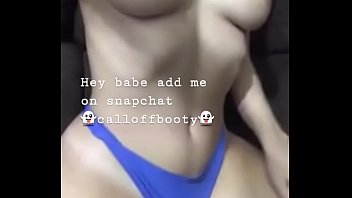 Young girl droping tits