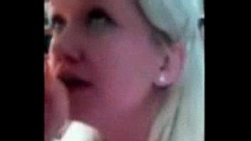 Blond cheating wifey swallows sperm
