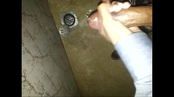 Boy masturbutating in bathroom